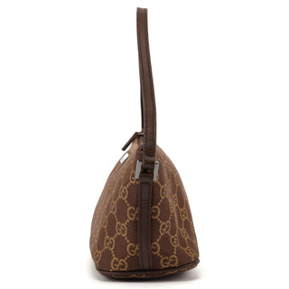 Gucci 07198 Brown GG Boat Pochette