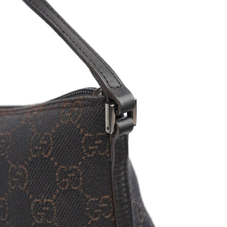 Gucci 07198 Brown GG Boat Pochette