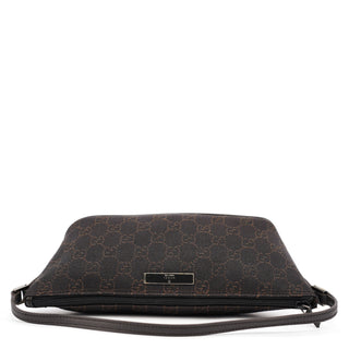 Gucci 07198 Brown GG Boat Pochette