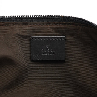 Gucci 07198 Brown GG Boat Pochette