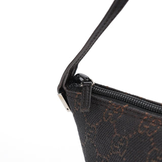 Gucci 07198 Brown GG Boat Pochette