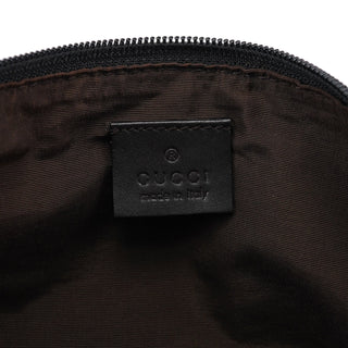 Gucci 07198 Brown GG Boat Pochette