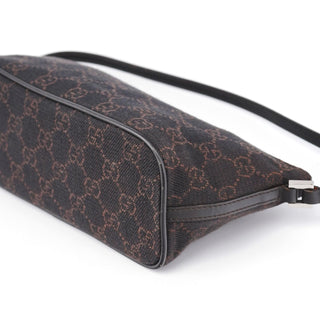 Gucci 07198 Brown GG Boat Pochette