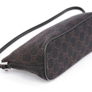 Gucci 07198 Brown GG Boat Pochette