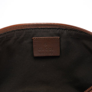 Gucci 07198 Brown GG Boat Pochette