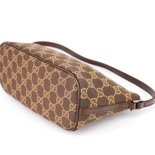 Gucci 07198 Brown GG Boat Pochette