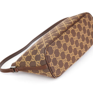 Gucci 07198 Brown GG Boat Pochette