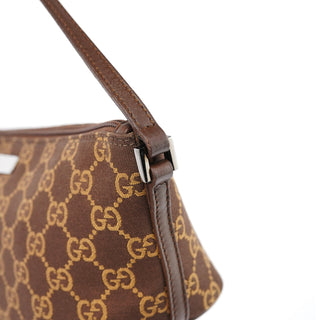Gucci 07198 Brown GG Boat Pochette
