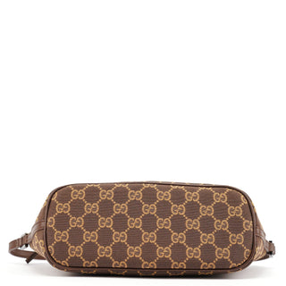 Gucci 07198 Brown GG Boat Pochette