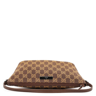 Gucci 07198 Brown GG Boat Pochette
