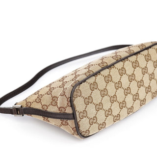 Gucci 07198 Brown GG Boat Pochette
