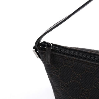 Gucci 07198 Brown GG Boat Pochette