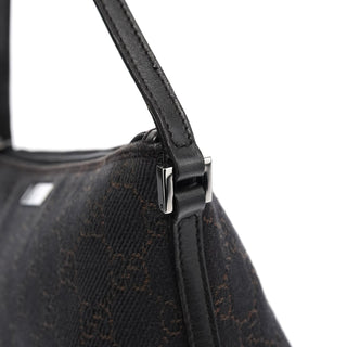 Gucci 07198 Brown GG Boat Pochette