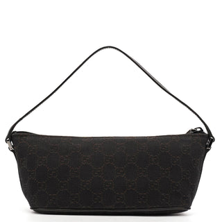 Gucci 07198 Brown GG Boat Pochette