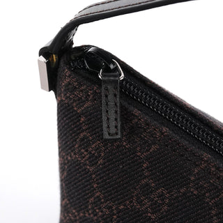 Gucci 07198 Brown GG Boat Pochette