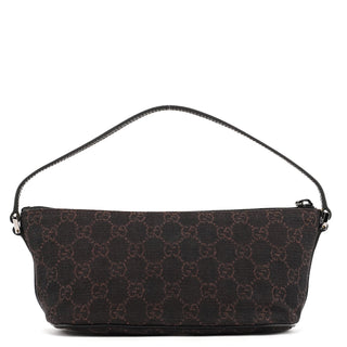 Gucci 07198 Brown GG Boat Pochette