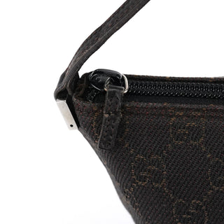 Gucci 07198 Brown GG Boat Pochette