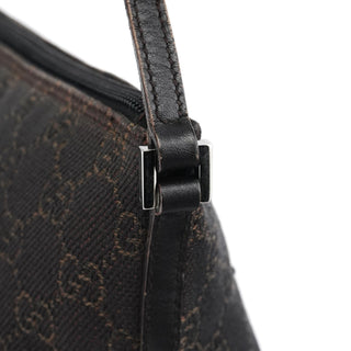 Gucci 07198 Brown GG Boat Pochette