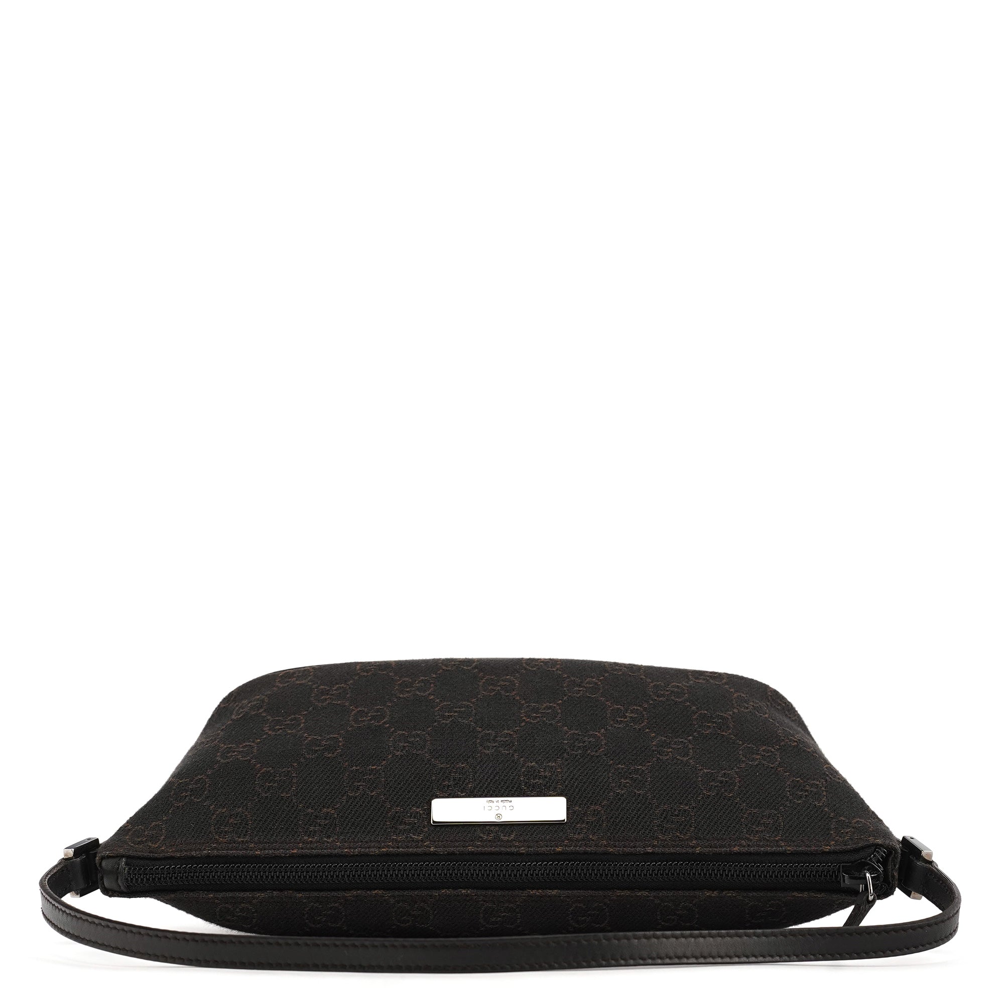Gucci 07198 Brown GG Boat Pochette
