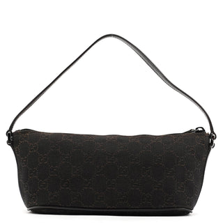 Gucci 07198 Brown GG Boat Pochette