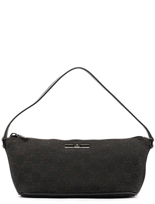 Gucci 07198 Brown GG Boat Pochette