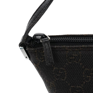 Gucci 07198 Brown GG Boat Pochette