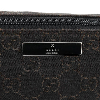 Gucci 07198 Brown GG Boat Pochette