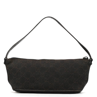 Gucci 07198 Brown GG Boat Pochette