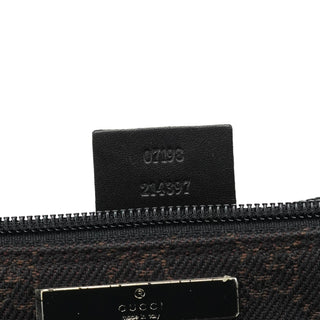 Gucci 07198 Brown GG Boat Pochette