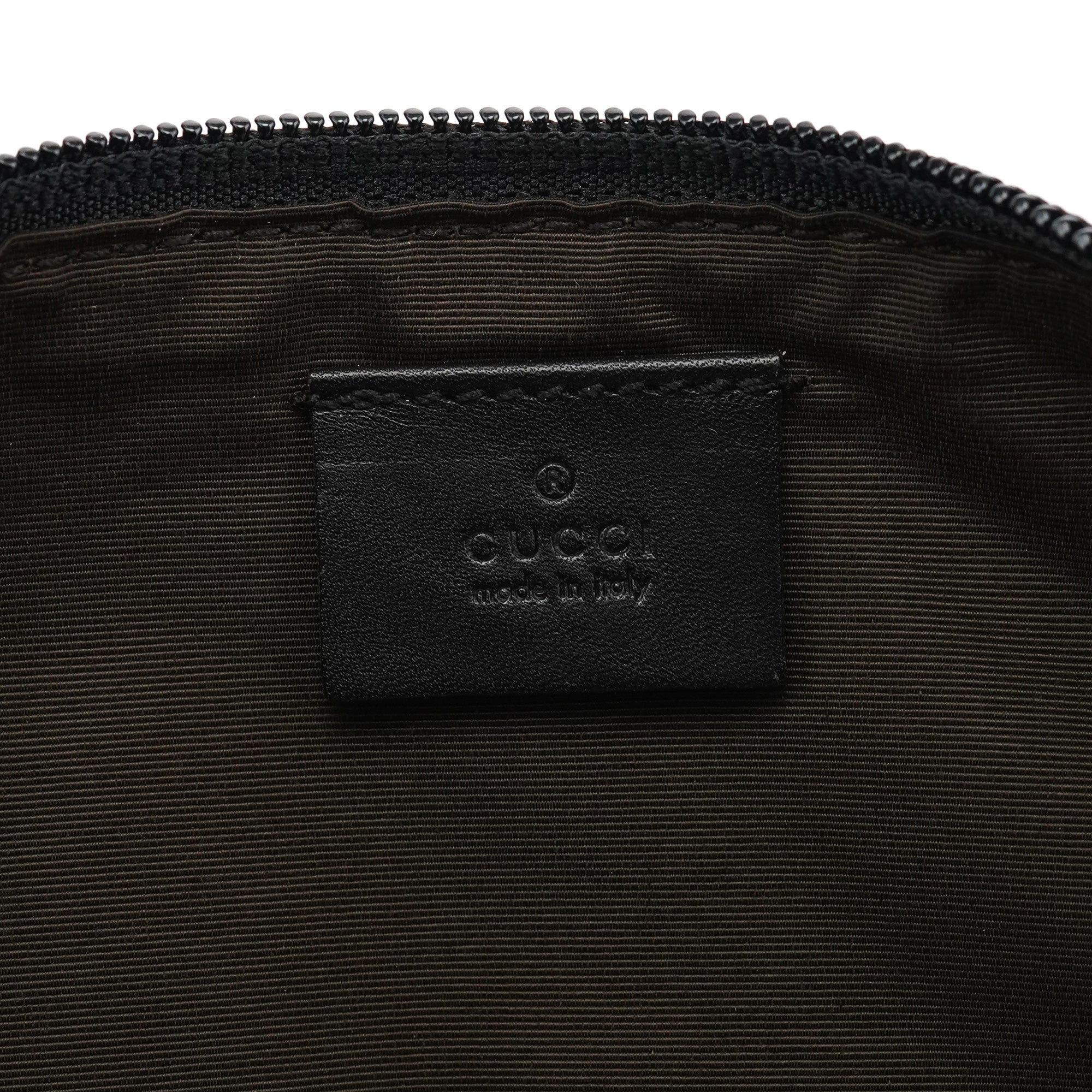 Gucci 07198 Brown GG Boat Pochette