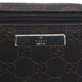 Gucci 07198 Brown GG Boat Pochette