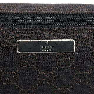 Gucci 07198 Brown GG Boat Pochette