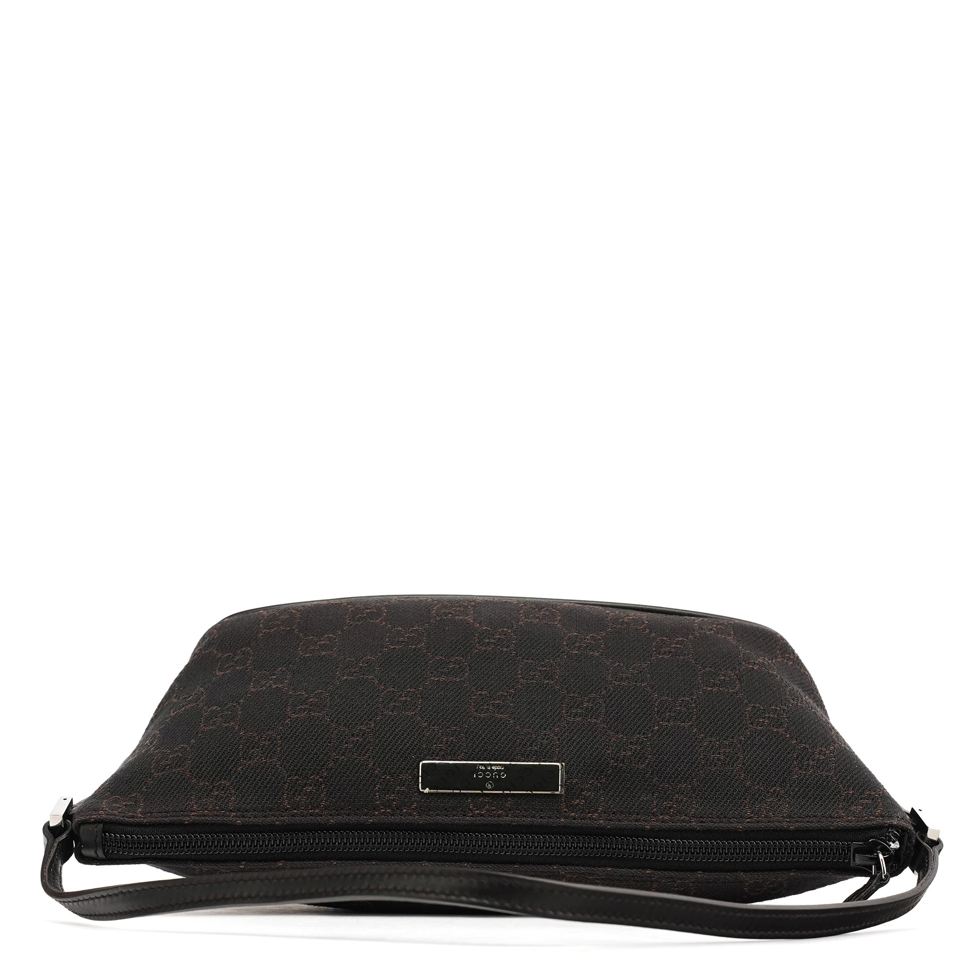 Gucci 07198 Brown GG Boat Pochette