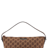 Gucci 07198 Brown GG Boat Pochette