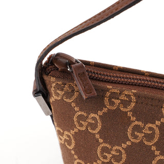 Gucci 07198 Brown GG Boat Pochette