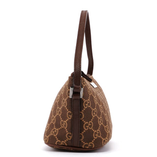 Gucci 07198 Brown GG Boat Pochette