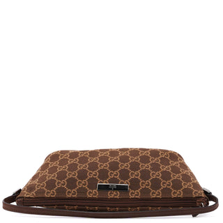 Gucci 07198 Brown GG Boat Pochette