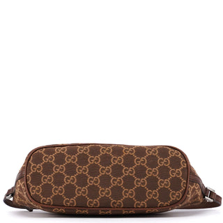 Gucci 07198 Brown GG Boat Pochette