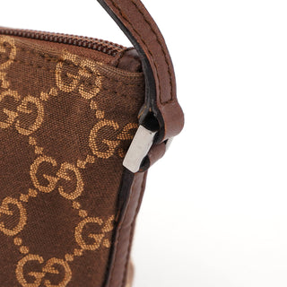 Gucci 07198 Brown GG Boat Pochette