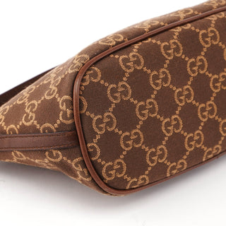 Gucci 07198 Brown GG Boat Pochette