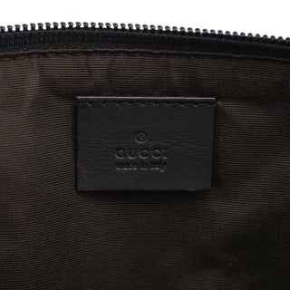 Gucci 07198 Brown GG Boat Pochette