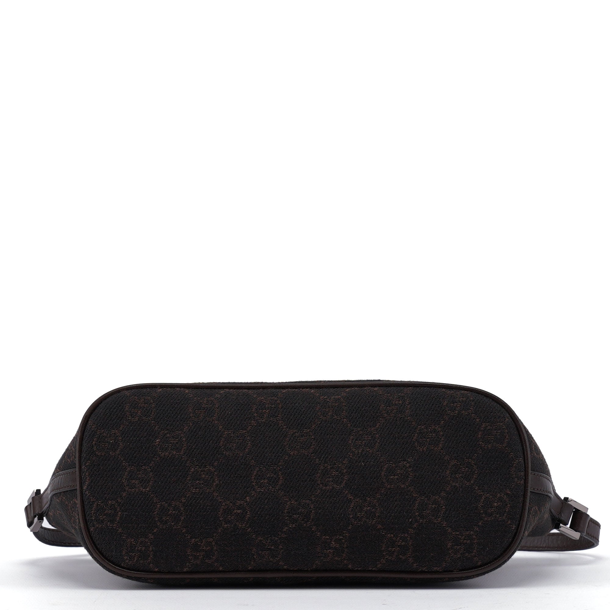 Gucci 07198 Brown GG Boat Pochette