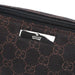 Gucci 07198 Brown GG Boat Pochette