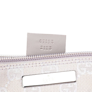 Gucci 07198 Lavender GG Boat Pochette