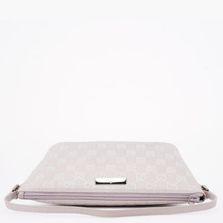 Gucci 07198 Lavender GG Boat Pochette