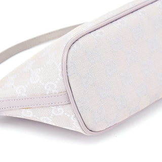 Gucci 07198 Lavender GG Boat Pochette