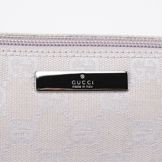 Gucci 07198 Lavender GG Boat Pochette