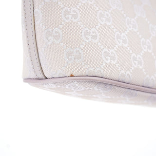 Gucci 07198 Lavender GG Boat Pochette