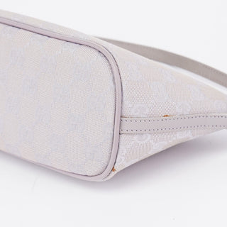 Gucci 07198 Lavender GG Boat Pochette