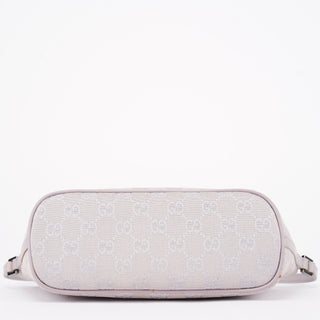 Gucci 07198 Lavender GG Boat Pochette